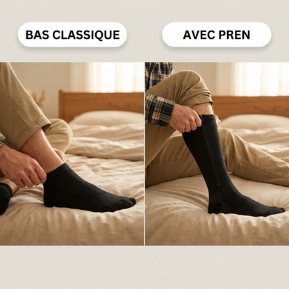 Bas de Contention Zippés - Pren™